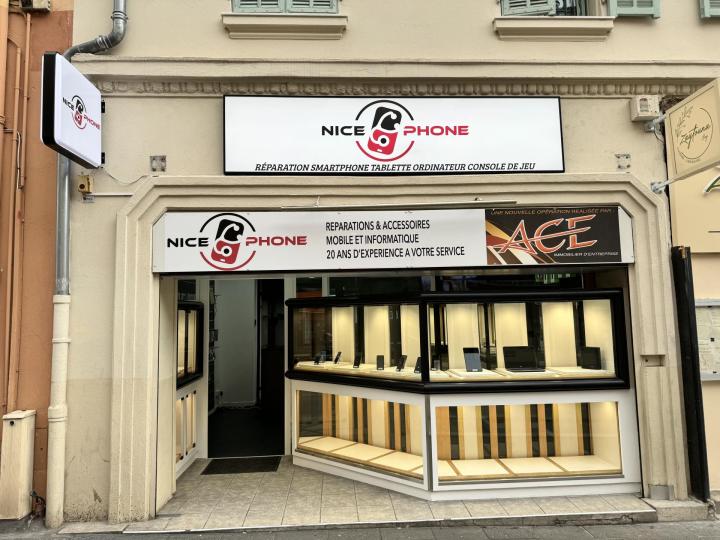 Réparation téléphones, Avenue Alfred Borriglione, Nice
